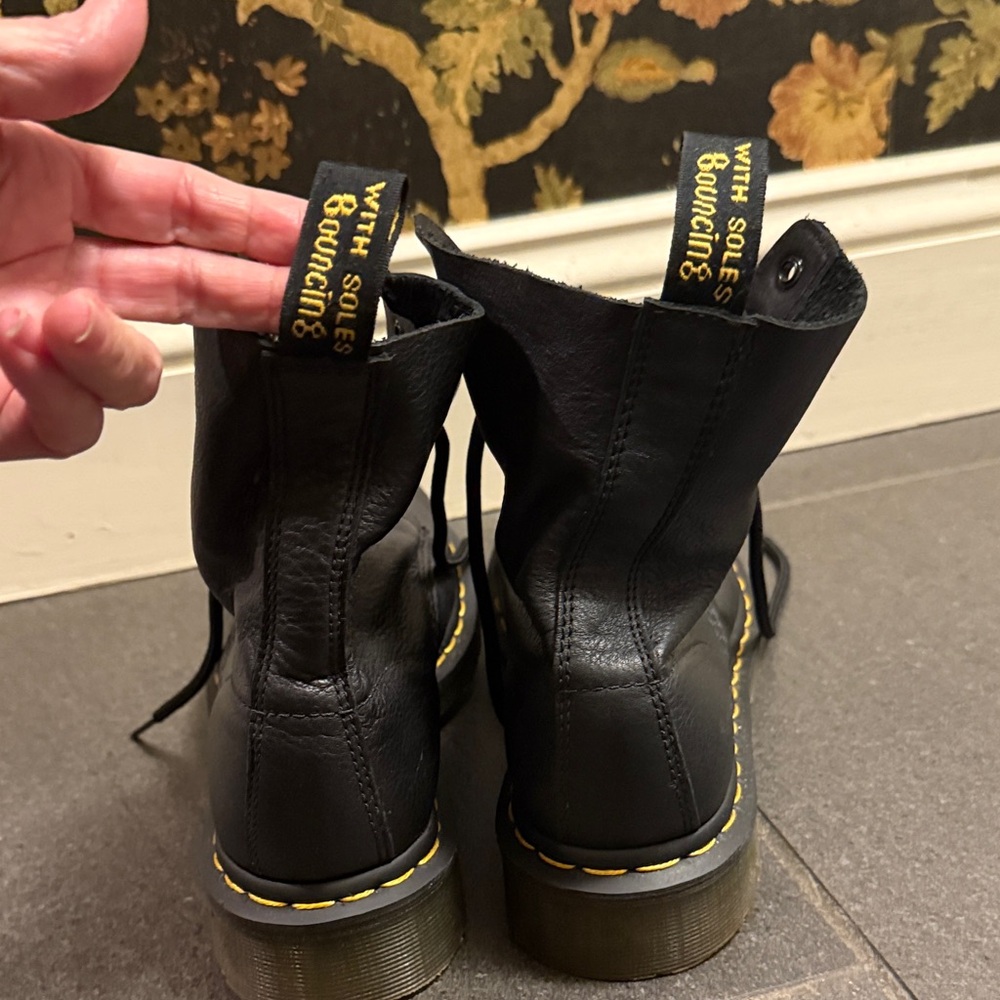 Dr. Martens Black Lace-Up Boots - Picture 2 of 5